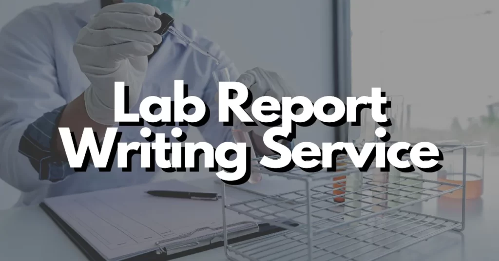 lab report writing service